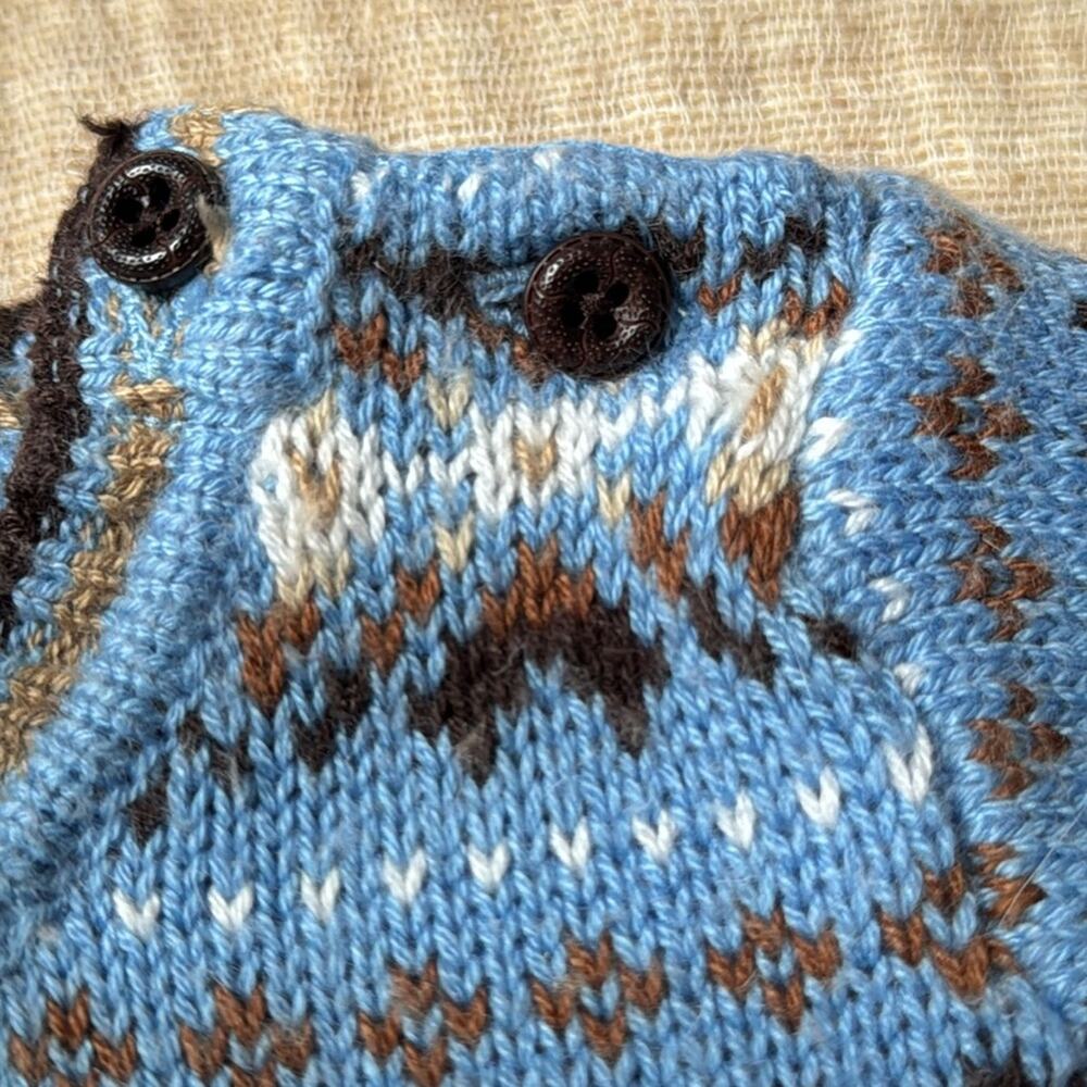 GAP fair isle sweater bodysuit - Picture 3 of 9